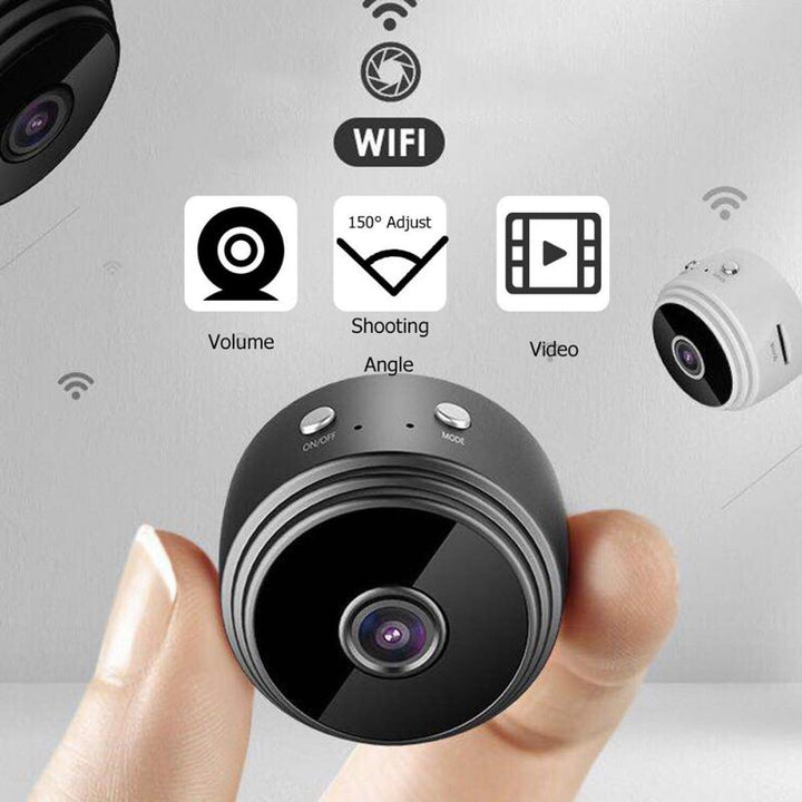 Mini Câmera de Segurança Espiã SpyCam Full HD 1080p Loja Condado