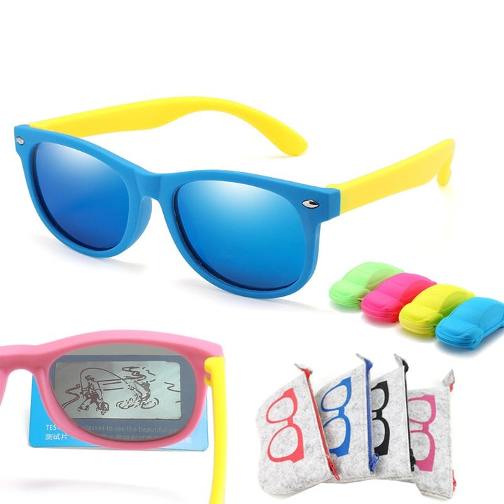Óculos Premium Infantil Polarizado De Silicone